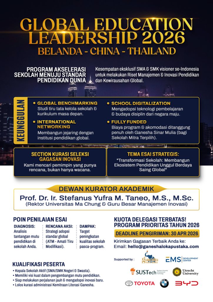 Global Education Leadership 2026 Belanda - China - Thailand